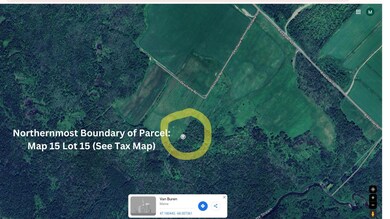 Northernmost Boundary of Parcel Map 15 L