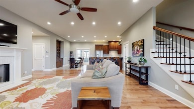 Open concept immediately as you enter through the 