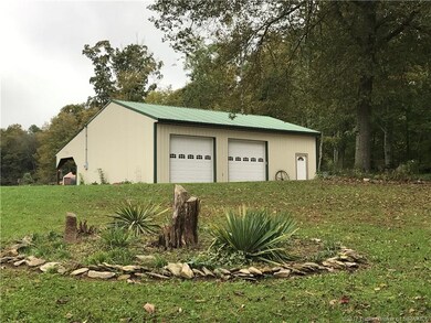 Front view of Large Garage/Shop