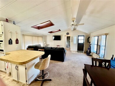 View from dining area