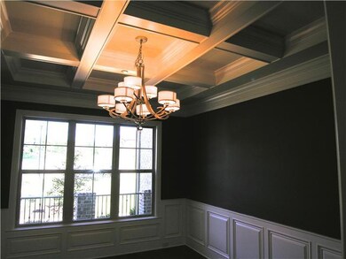 Coffered Dining Room.