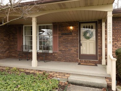 Enjoy visiting with neighbors from your own front 