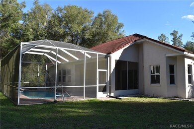 View of side/rear of home