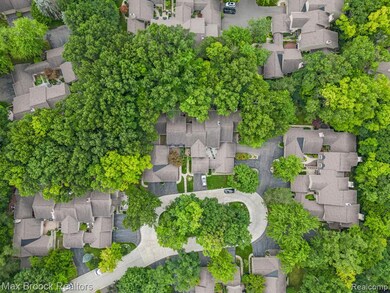 View of the circle from above. . .