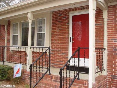 Exterior Front - Front porch with nice storm door 