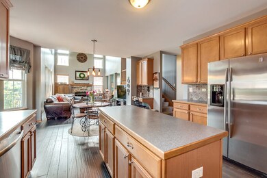 Gorgeous kitchen with newer stainless steel applia