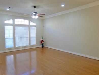 Look at this spacious bright den  with brand new L