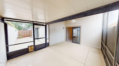 Screen patio and open patio