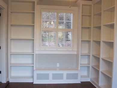 Sun room bookshelves