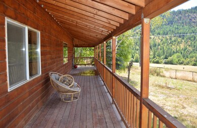 Covered Porch west side