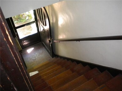 stairs to upper unit