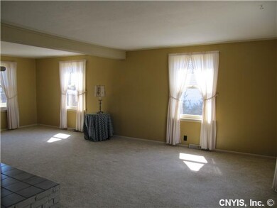 Living Room. Huge front to back living room--light