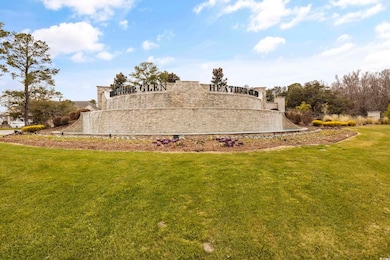 Surrounding community with a lawn