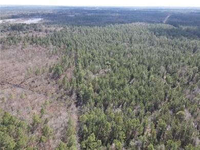 Drone / aerial view with a view of trees