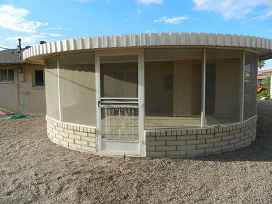 Covered, Screened Porch