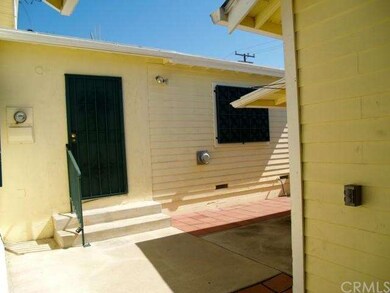 back door to master suite area and laundry/pantry 