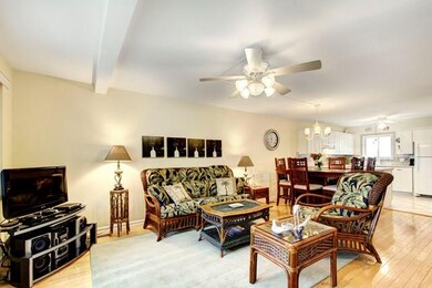 Great room w/bamboo floors