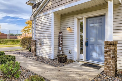 Inviting front entry!