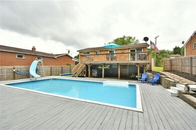 Another view of the pool and deck and how much it 