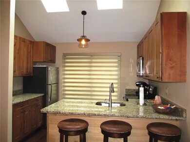 The stainless appliances are all included in the s