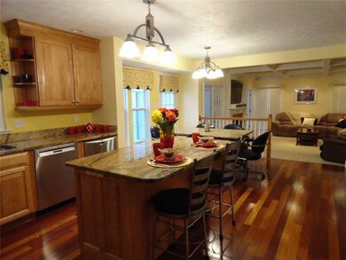 Kitchen. Newer Kitchen with Maple Cabinetry, Soft 