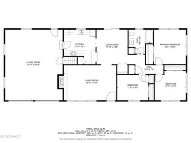 2D Floor Plan for 132 Fieldcrest Road