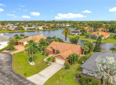 Aerial view of residence.