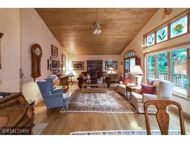 Living area with lakeside windows 1