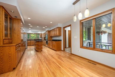 Plenty of room for several cooks in this kitchen