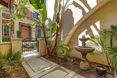 Private courtyard with just enough gardening space