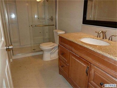 Newly remodeled Master Bathroom with granite counter tops