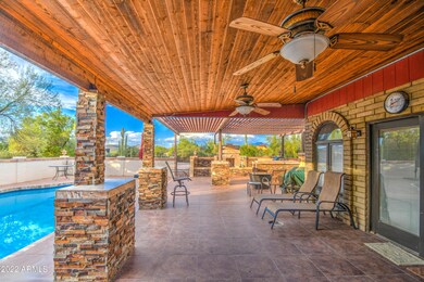 Large entertainment back yard