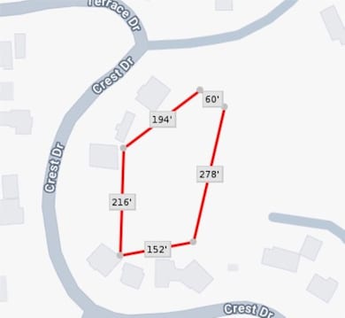 Lot dimensions from the tax roll.  Buyer is to ver