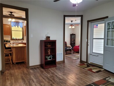 Generously sized first floor rooms