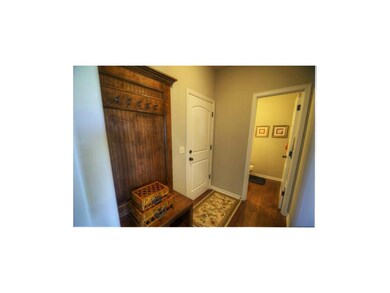 Mudroom off the garage.