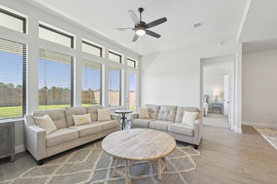 So much natural light in the main living spaces, w