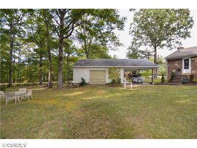 Exterior Front - Detached 24' x 24' garage, two ga