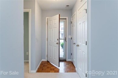 Welcoming entry has storage