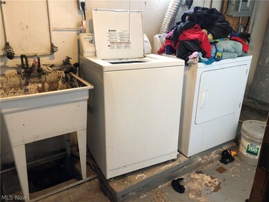 Laundry room with washer and dryer