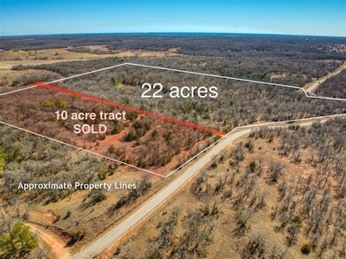 approximate boundary lines of 10 acre tract that h