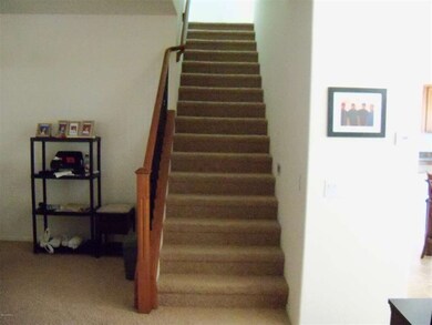 Oak and Metal Bannister
