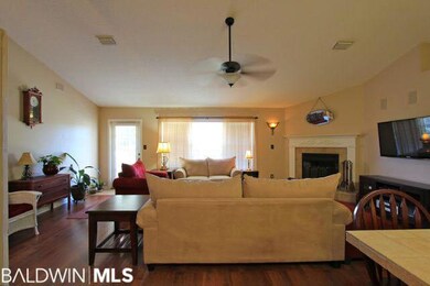 Picture window view of the beautiful backyard.