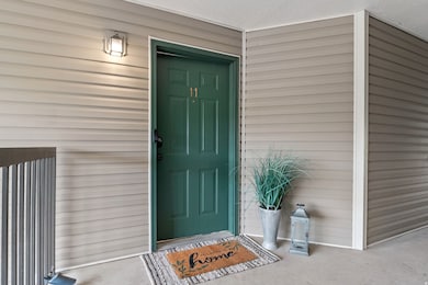 View of exterior entry