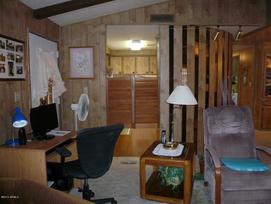 Desk area in Living Room