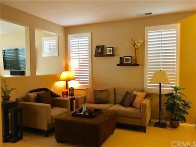 Formal Living Room - Plantation Wood Shutters Thro