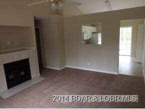 Living Room with Fireplace