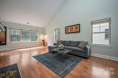 Large living room with lots of natural light