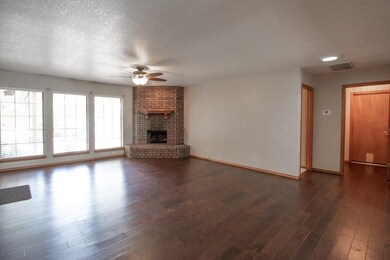 The corner fireplace makes it easier for placing t