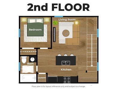 2nd Floor, Reference only, Subject to change