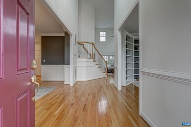 Meticulously maintained gleaming hardwood floors a